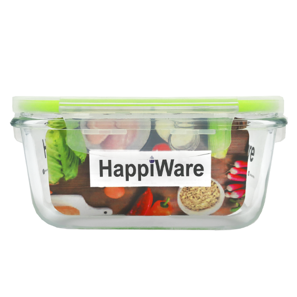 HappiWare Multi-Purpose Glass Container 700ML
