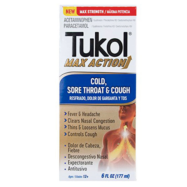 Tukol Max Cold and Flu 6 oz.