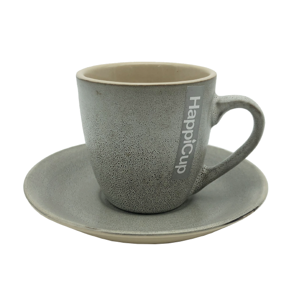HappiCup Polka Dots Espresso Cup and Saucer (Set of 4) – Healthtex  Distributors