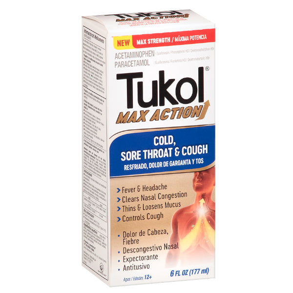 Tukol Max Cold and Flu 6 oz.