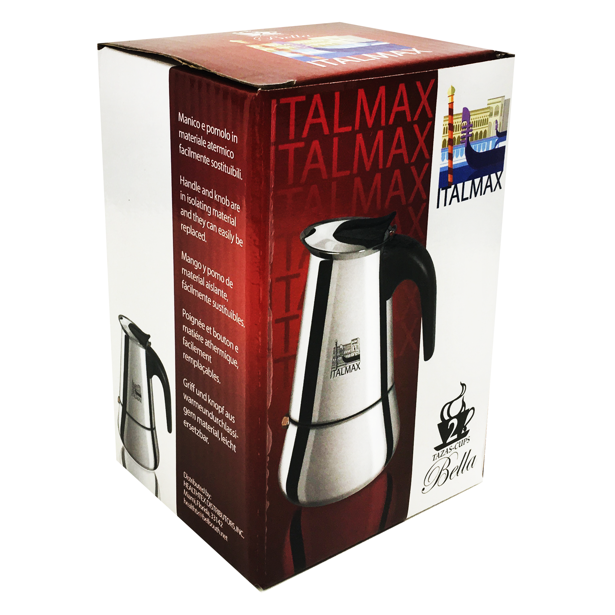 Set 2 Tazas para Espresso en Acero - ITALGLO S.R.L.