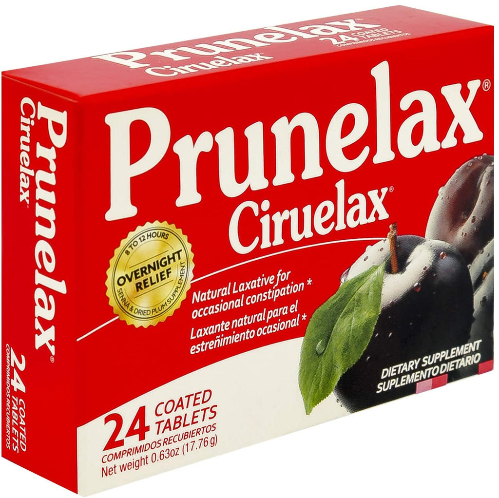 Prunelax Dietary Supplment 24 Tabs.