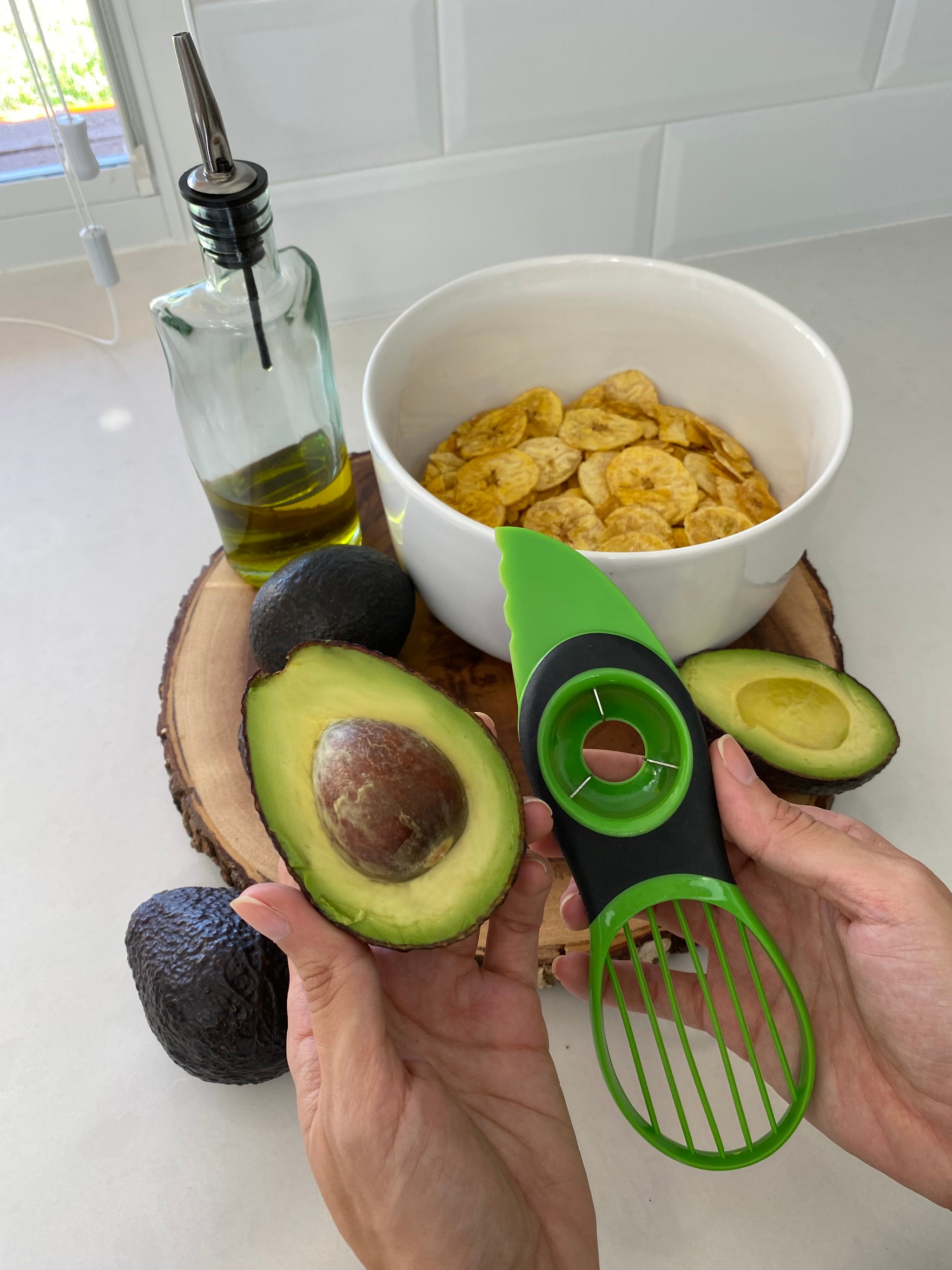 OXO 3-in-1 Avocado Slicer, Fruit Tools