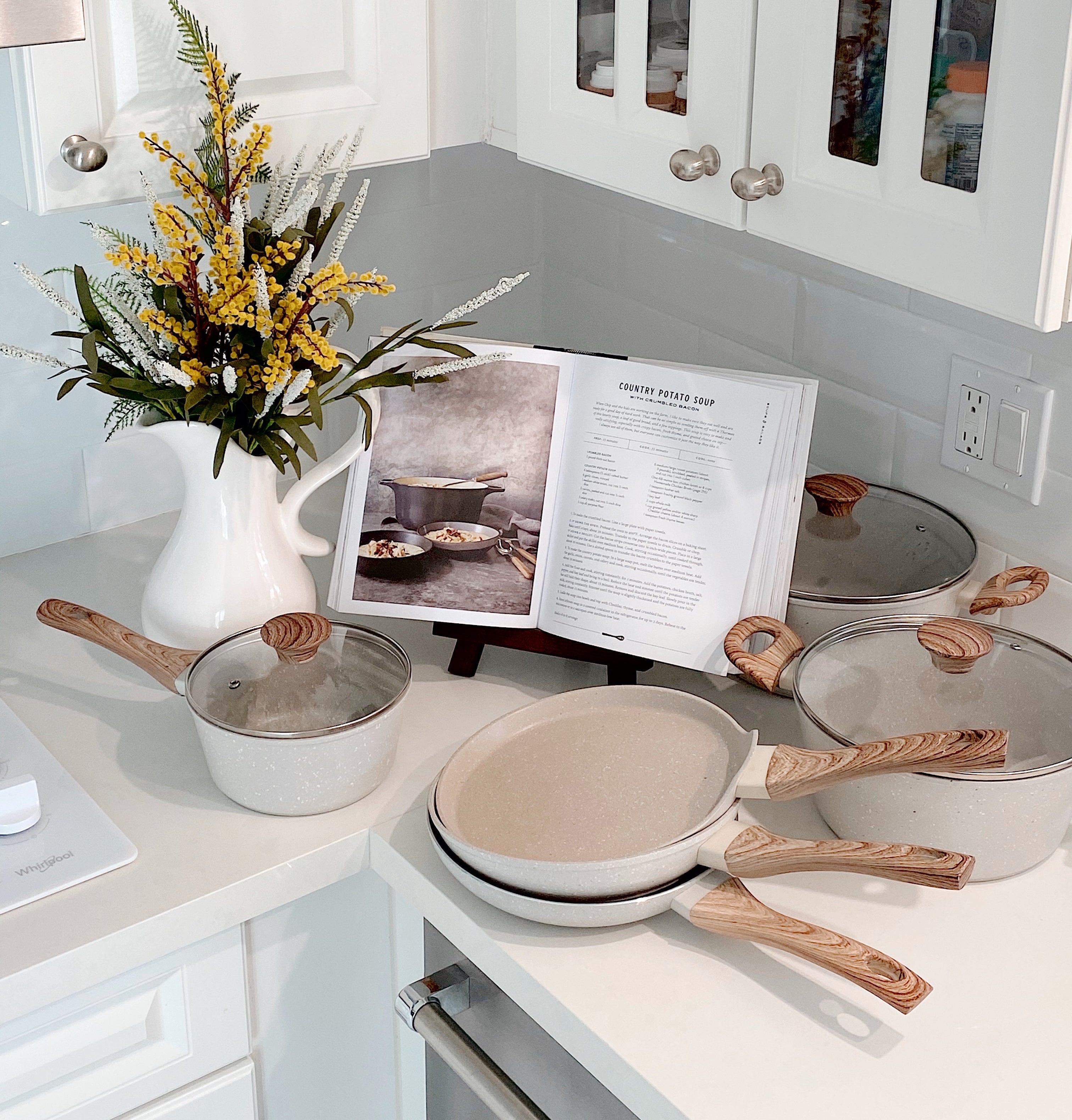 HappiKloc Sandstone Arepa/Pancake Fry Pan 24 cm. – Healthtex