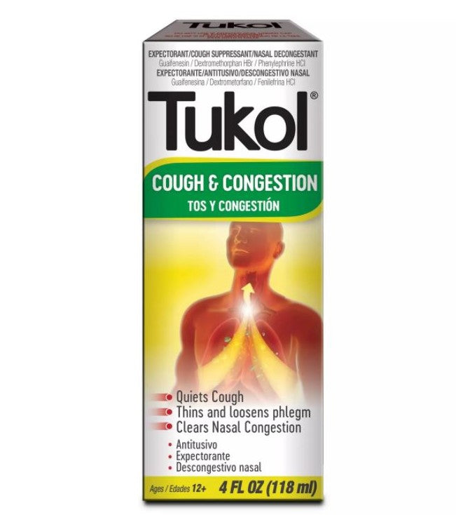 Tukol Multi Symptom Cold Adult Liq 4 oz.