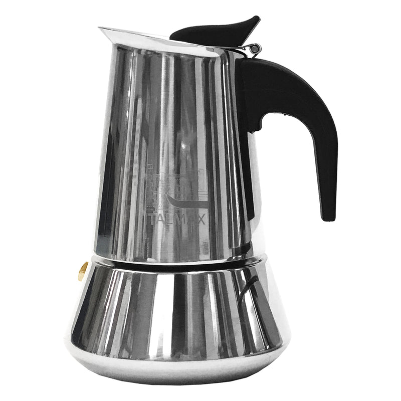 Budan Moka Pot Stainless Steel Coffee Maker - 2 Cup ( 100ml